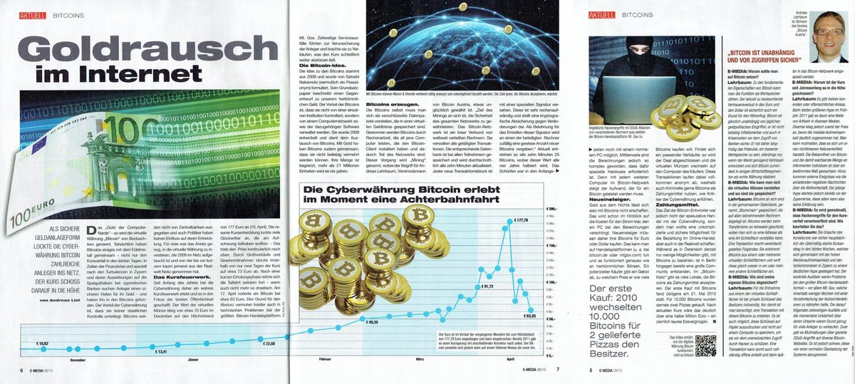 E-Media: "Gold Rush on the Internet" (2013)