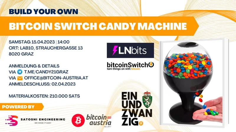 Workshop: Bitcoin Lightning Candy Machine