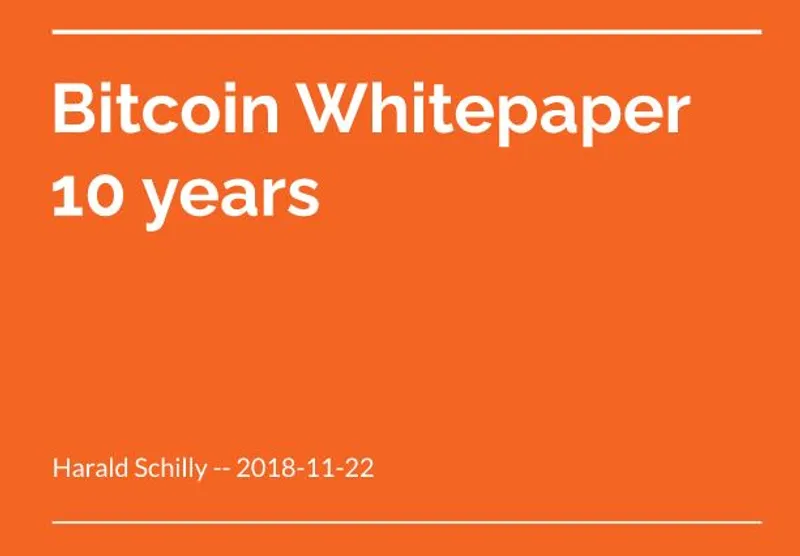69. Meetup: Bitcoin Whitepaper und das Lightning Netzwerk