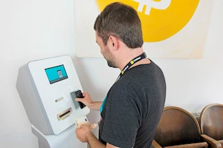 Austria’s first Bitcoin ATM at Coinfinity in Graz, from Bitcoin Austria’s 2014 archive.