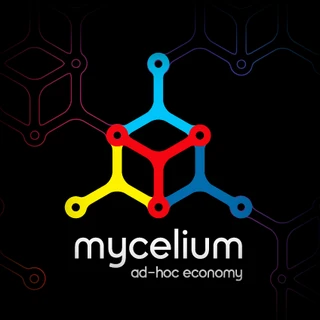Original Mycelium launch graphic from the Android wallet source archive, 2013.