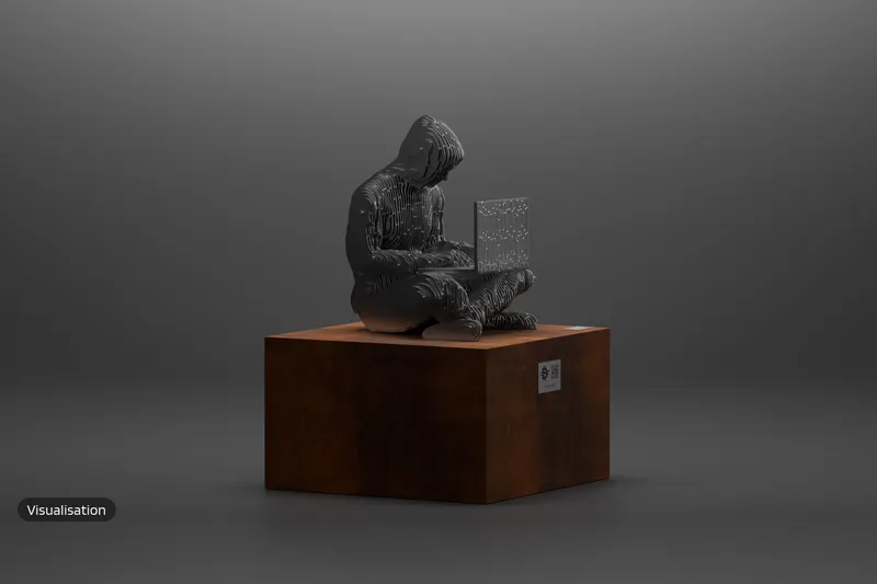 Unveiling of the Satoshi Statue in Vienna